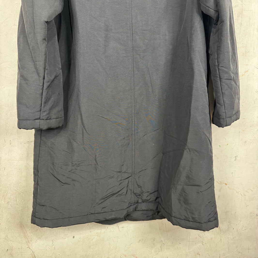 Armani Metal Plate Padded Long Coat