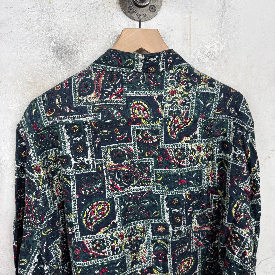 Supreme Paisley Zip Overshirt