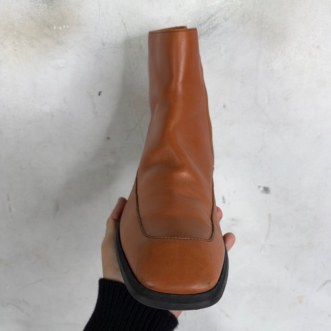 The Row Brown Garden Boots