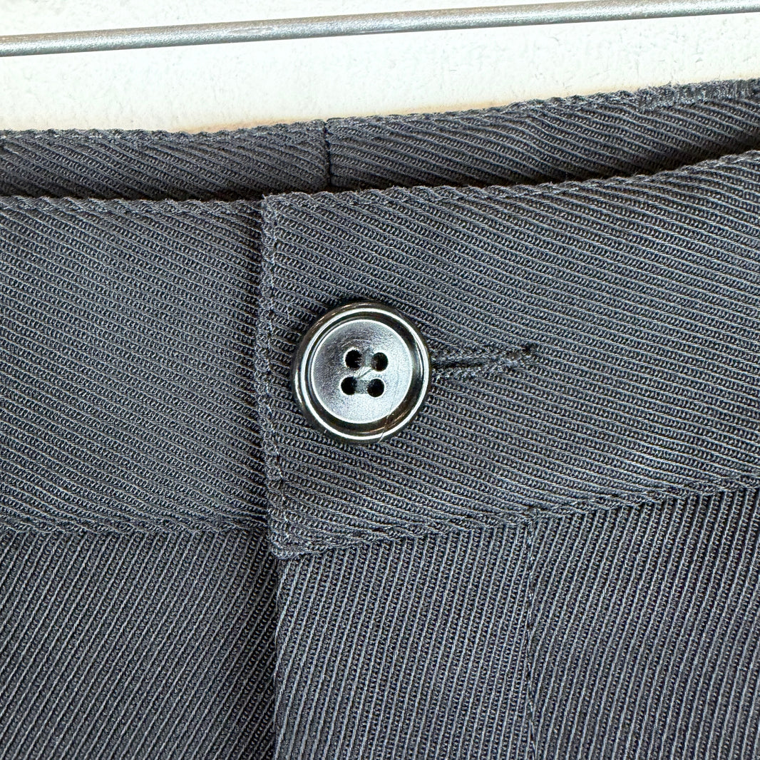 Dior Wool Twill Black Trousers