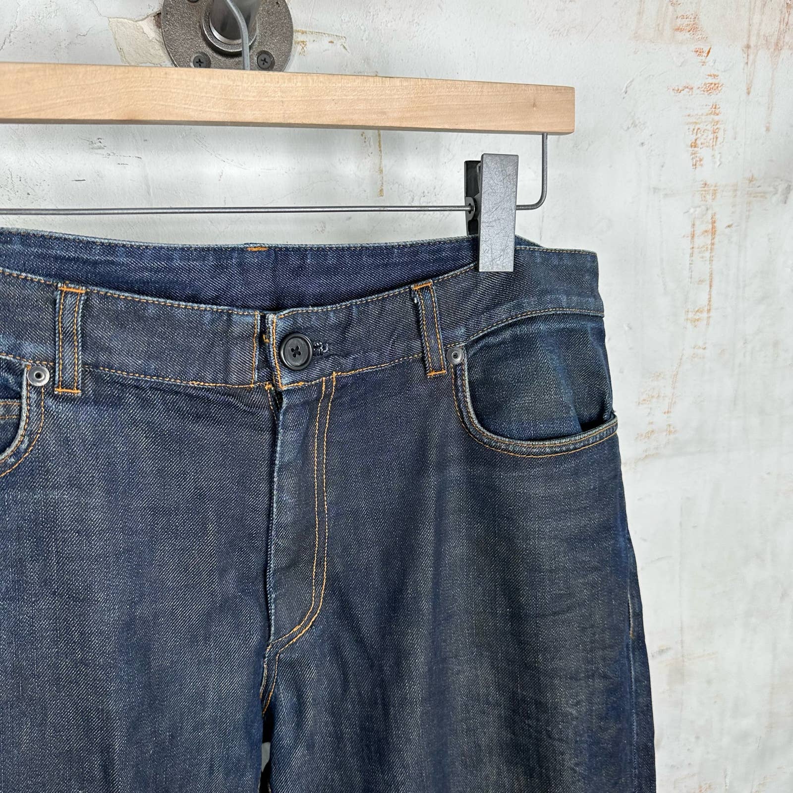 Margiela Slim Fit Navy Jeans