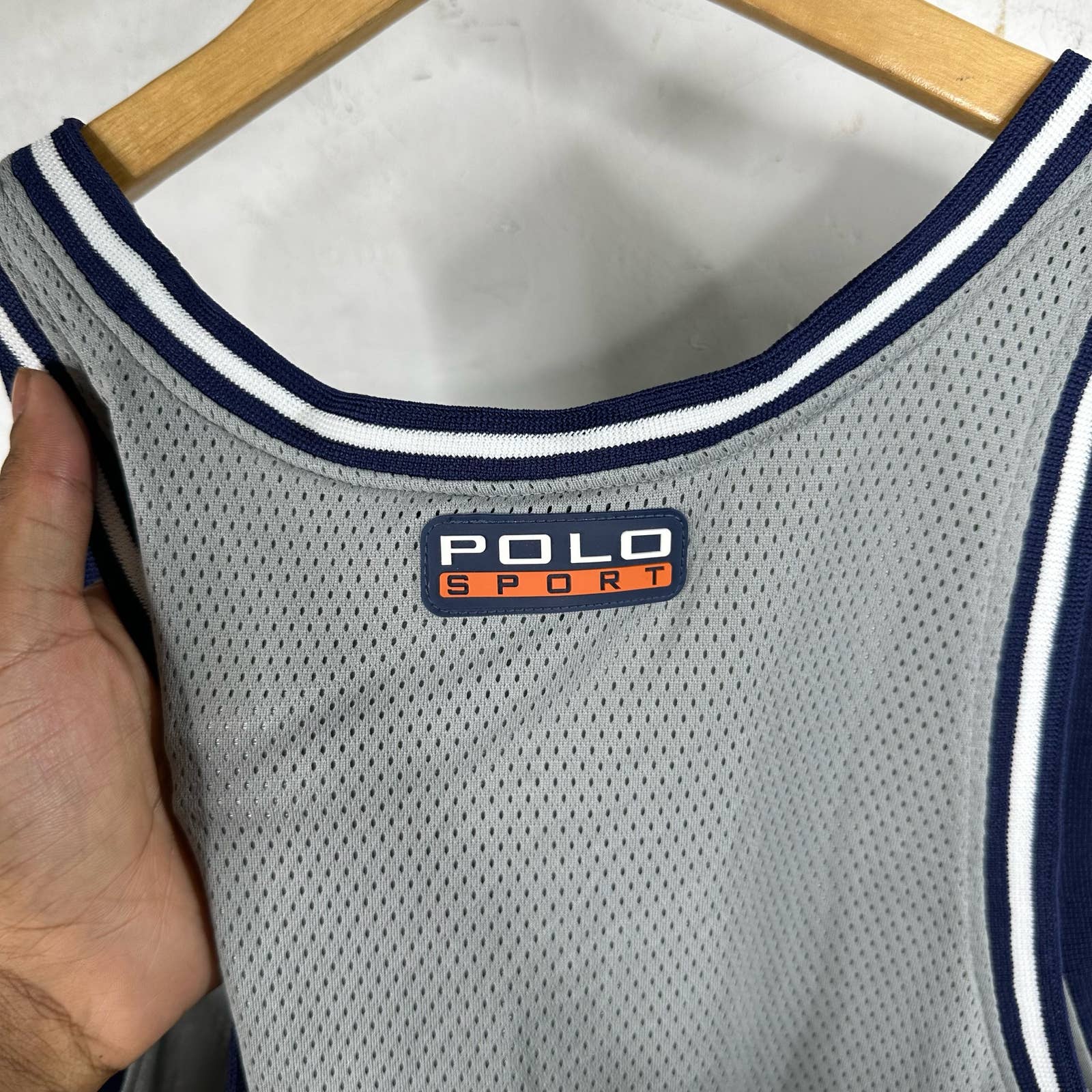Vintage Polo Basketball Jersey