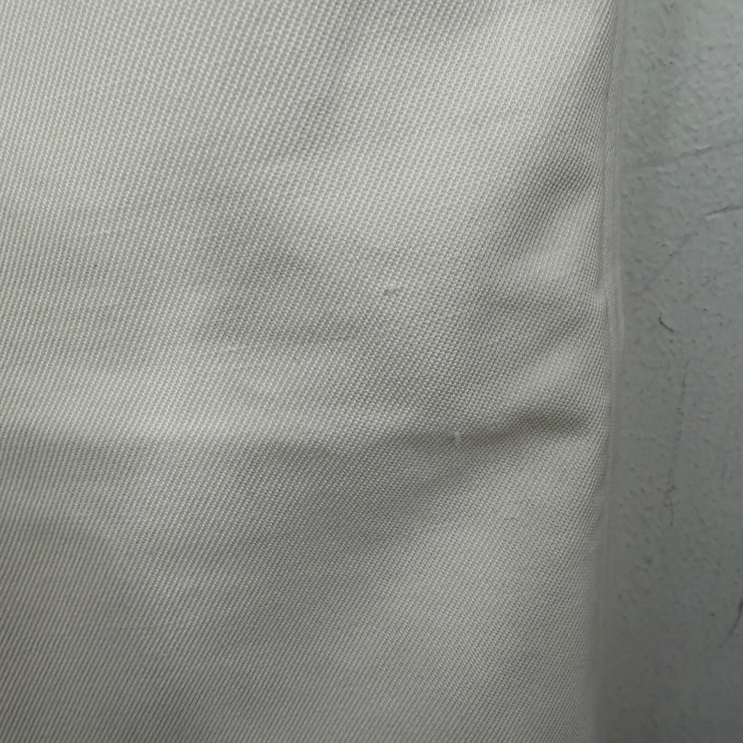 Zegna White Baggy Trousers