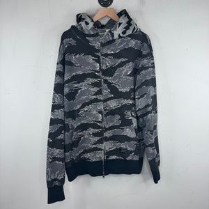Bape Tiger Camo Tiger Full-Zip Hoodie