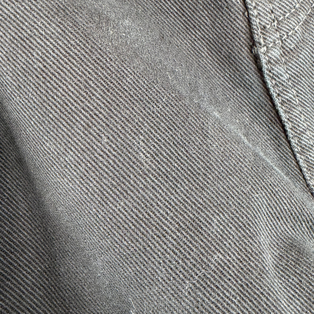 Balenciaga Double Leg Black Washed Pants