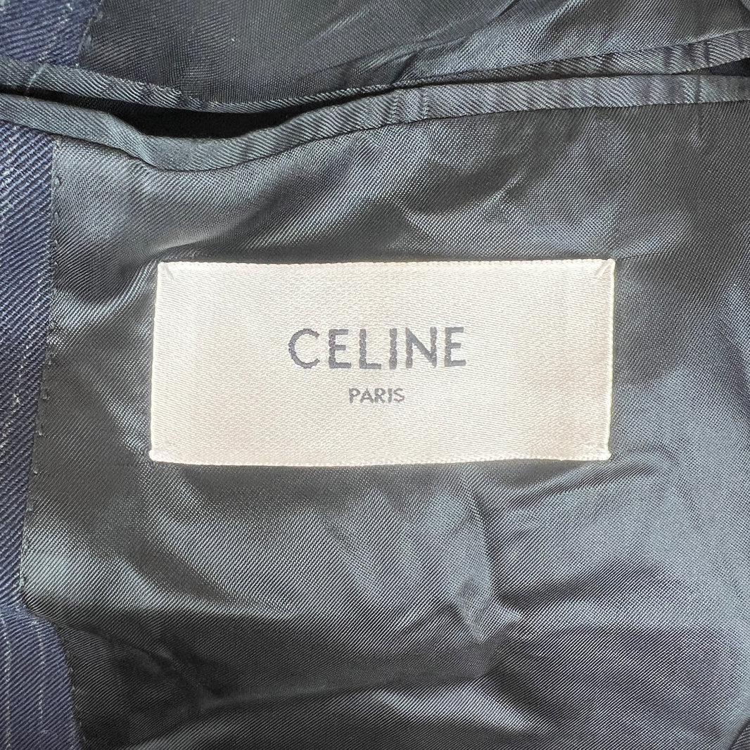 Celine Striped Navy Suit Set