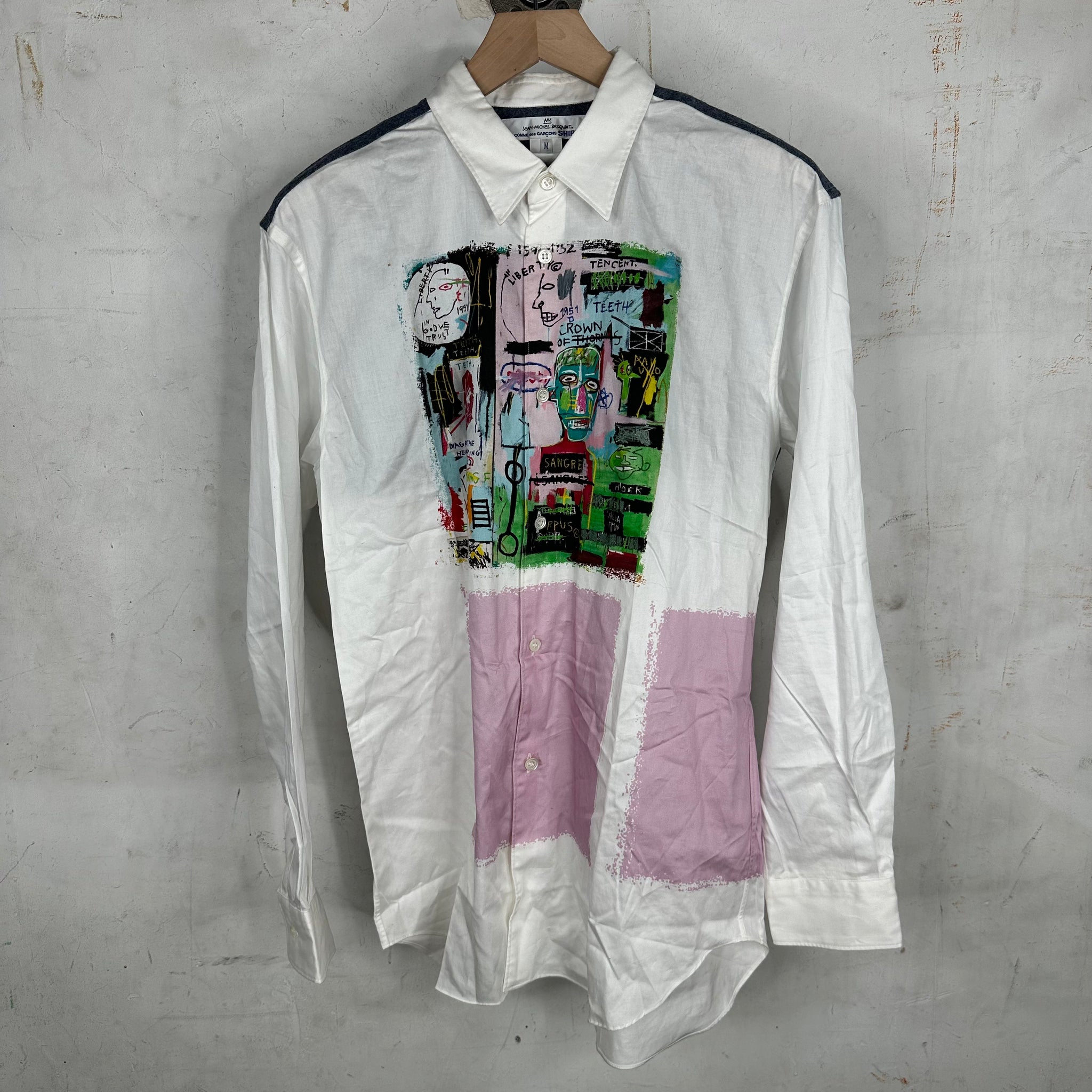 Comme Des Garçons Basquiat Painting Shirt