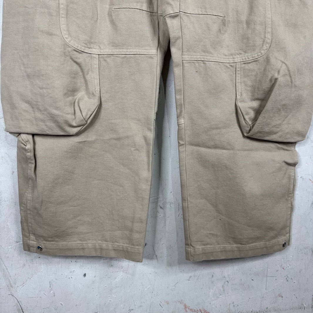 Jacquemus Beige Loose Cargos