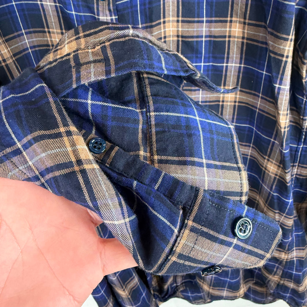 Balenciaga Plaid Medallion Shirt