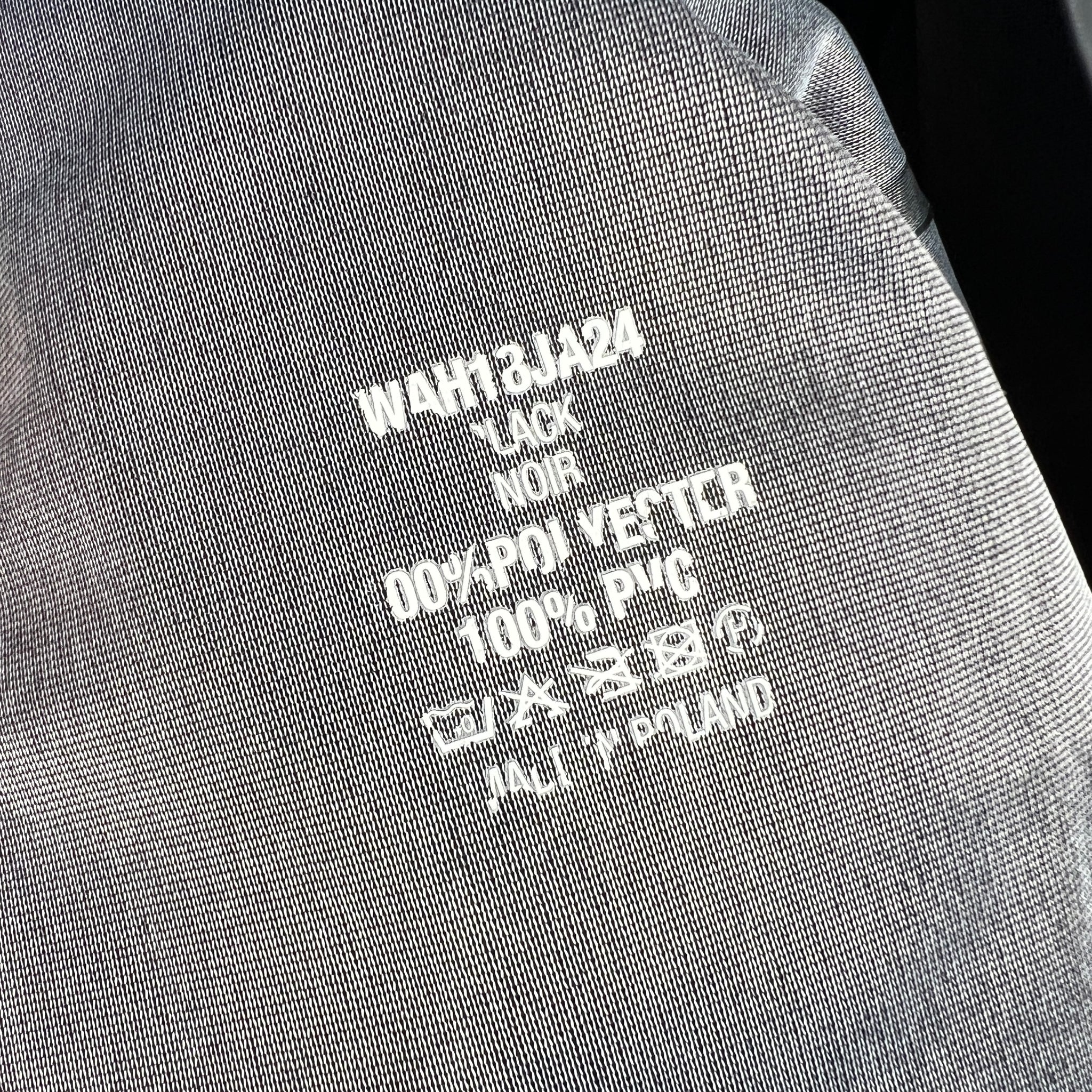 VETEMENTS Black PVC Trench Coat