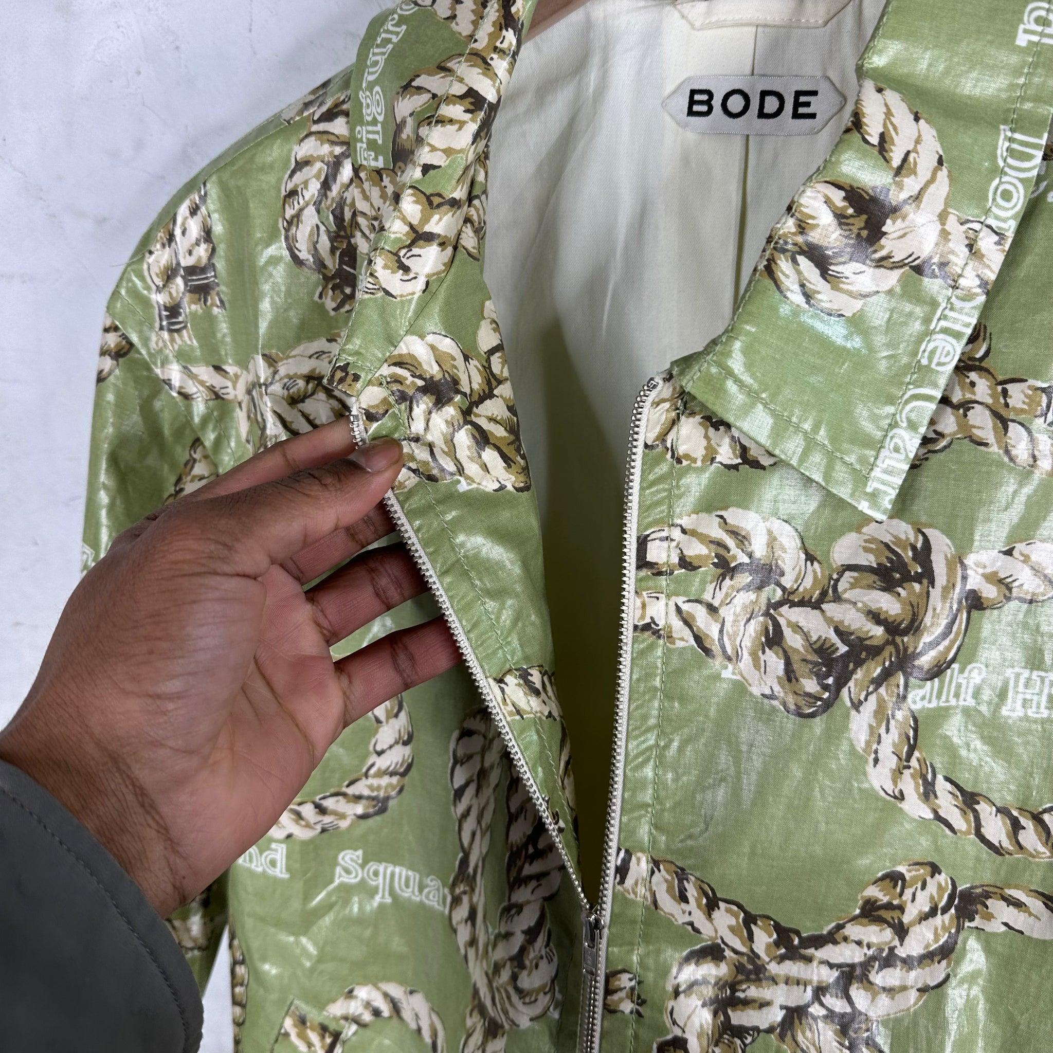 Bode Coated Knots Jacket