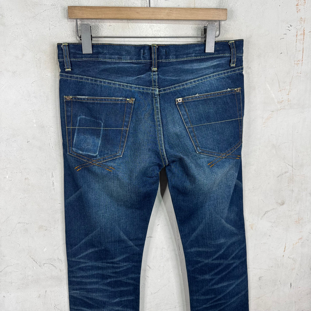 Maison Mihara Yasuhiro Double Pocket Painter Skinny Jeans