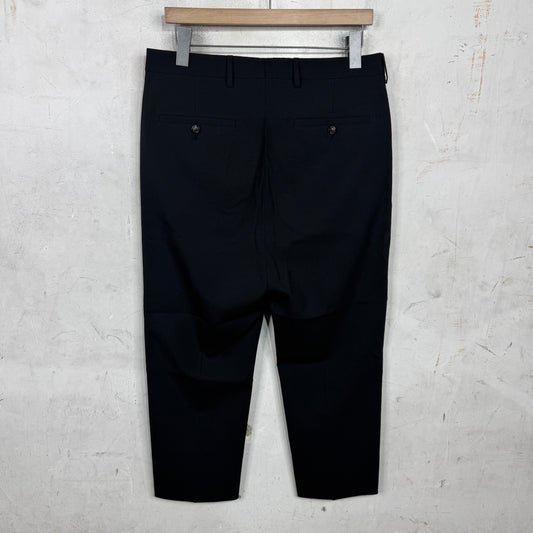 Rick Owens 3/4 Length Black Trousers