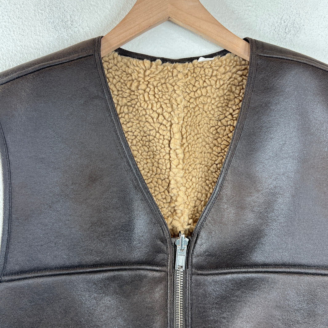 Supreme Faux Leather Vest