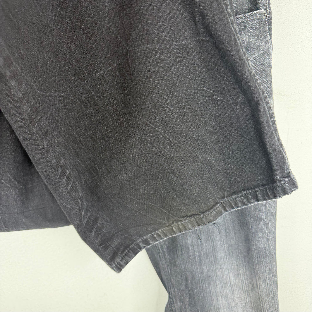 Balenciaga Black Fifty-Fifty Jeans