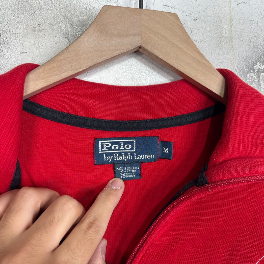 Ralph Lauren Big Pony Ski Patch 1/4 Zip Sweatshirt