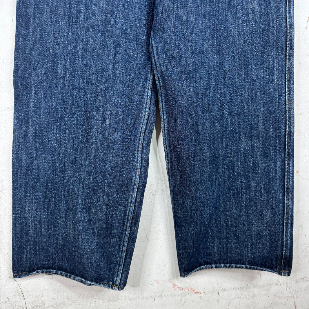 Louis Vuitton Sample Heavy Dark Jeans