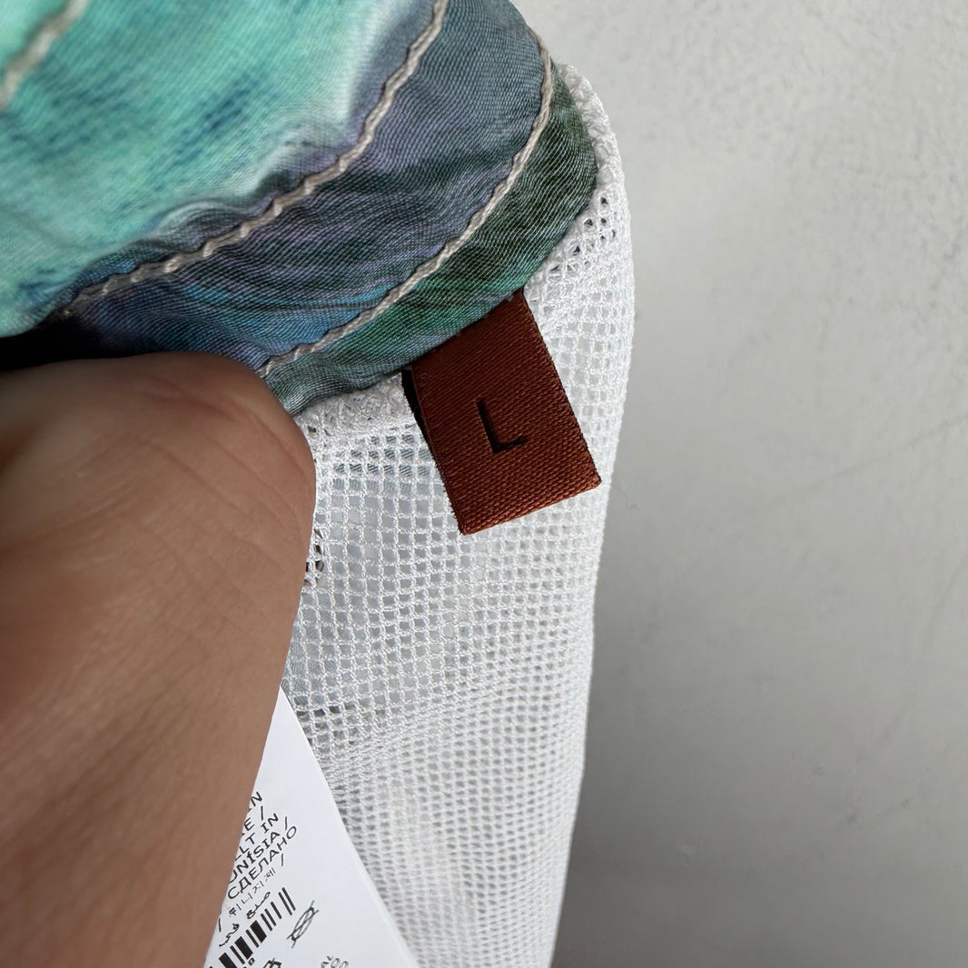 Missoni Blue Zig Zag Printed Swim Shorts