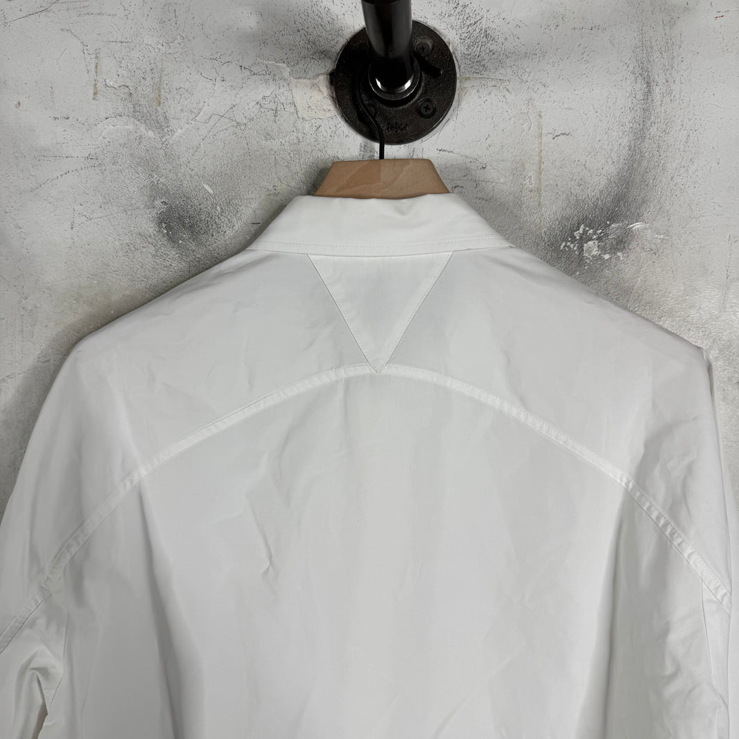 Bottega Veneta White Canvas Shirt