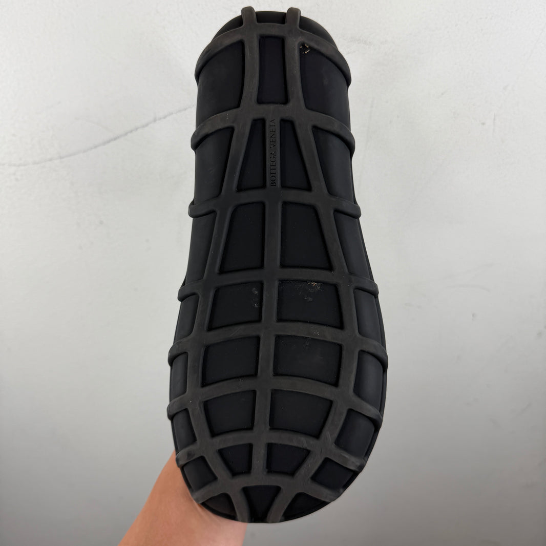 Bottega Veneta Black Atlas Sandals