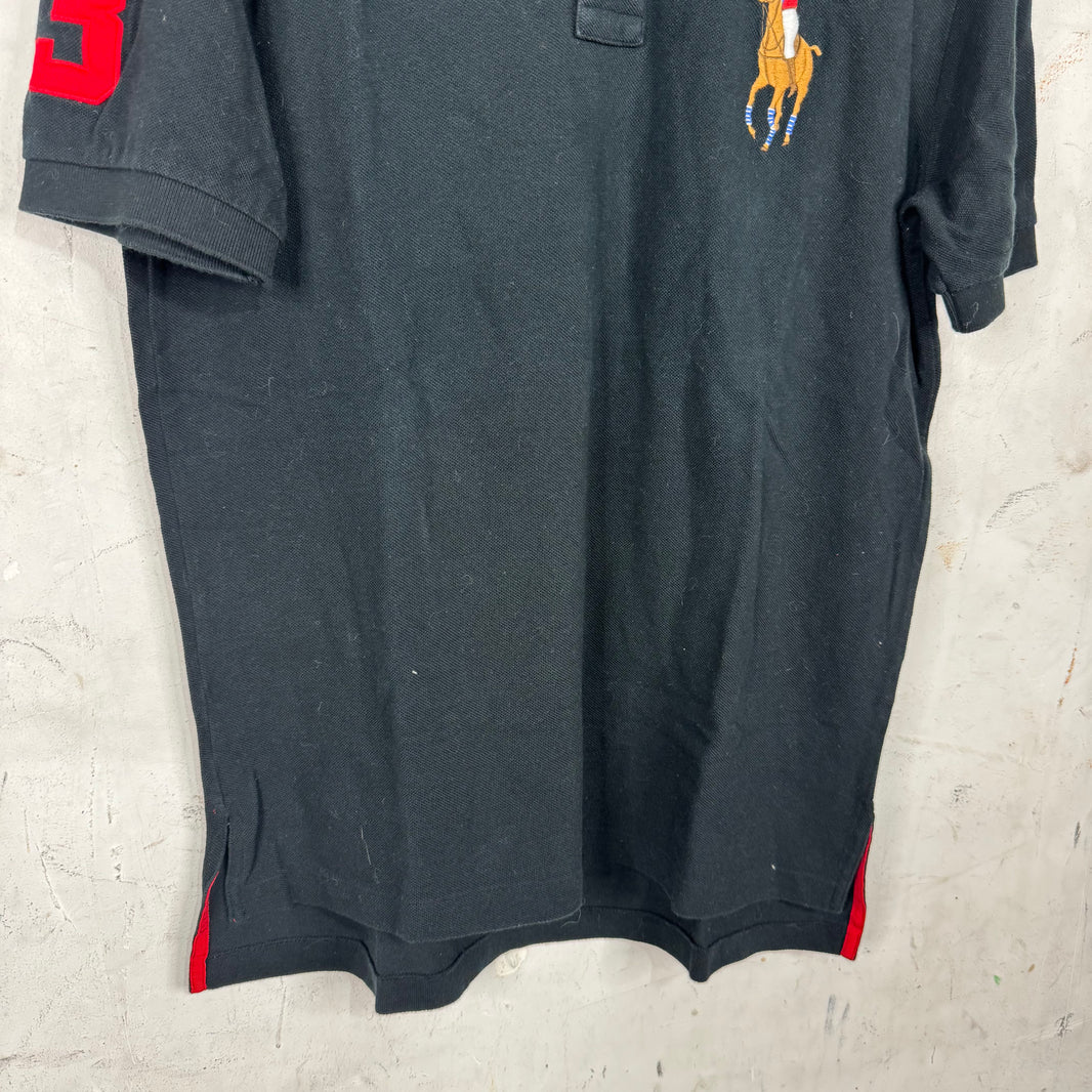 Ralph Lauren Black Realistic Big Pony Polo