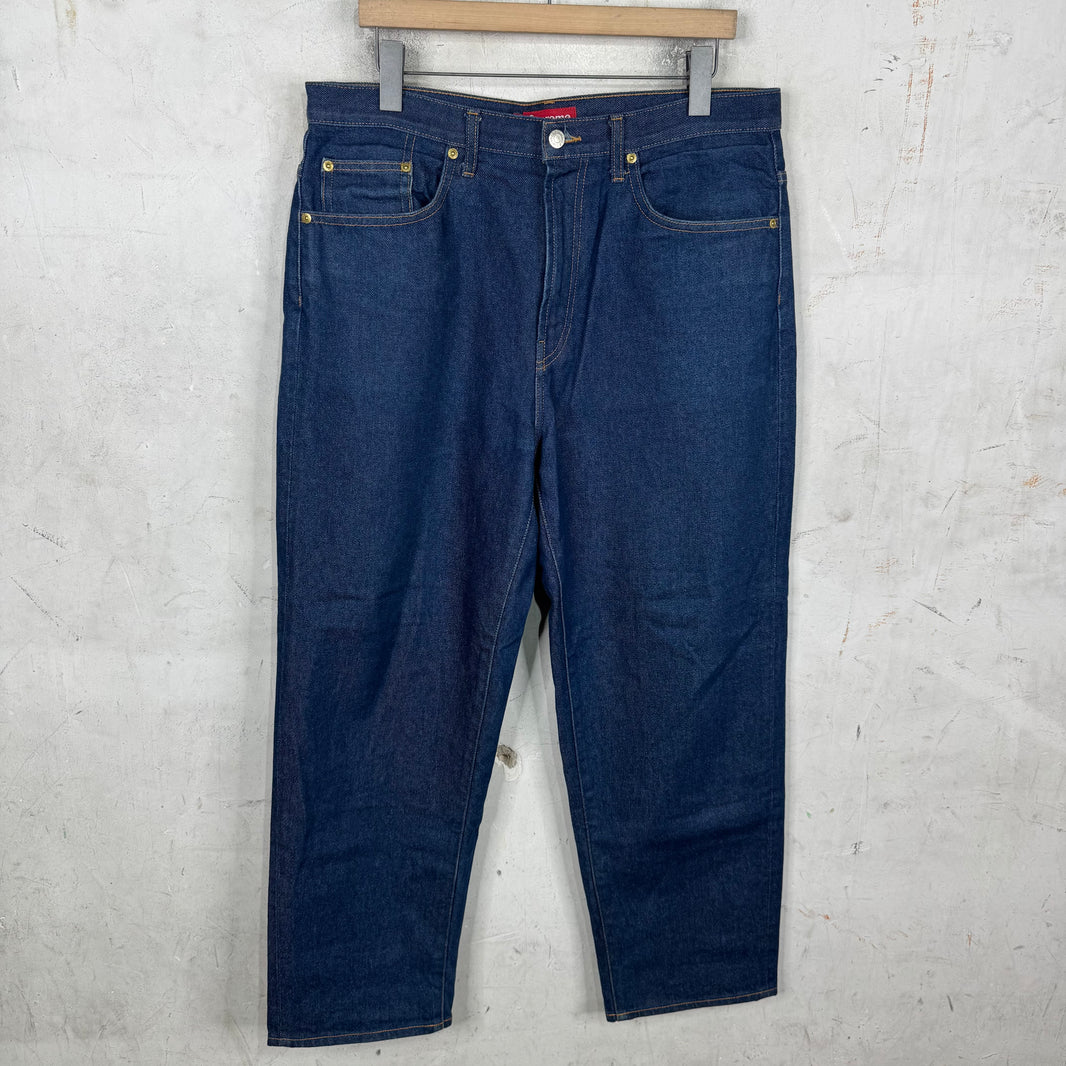 Supreme Raw Baggy Fit Jeans