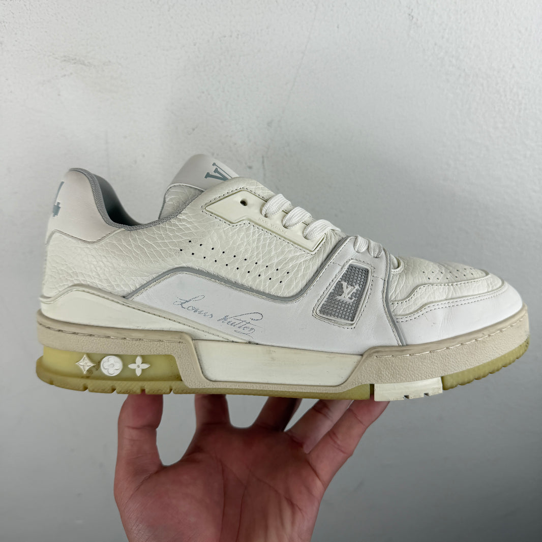 Louis Vuitton White Low Top Trainers