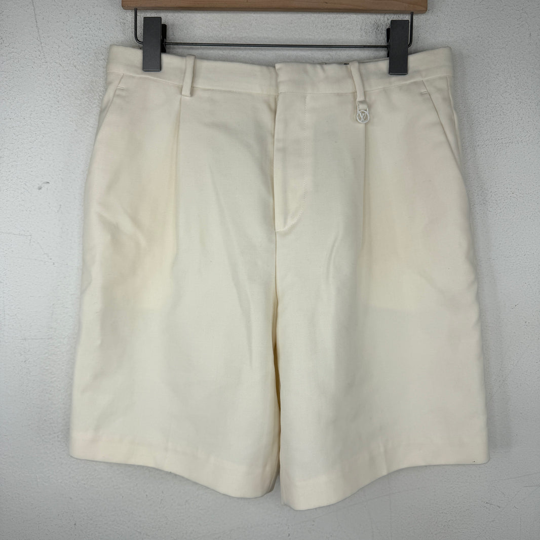 Louis Vuitton White Trouser Shorts