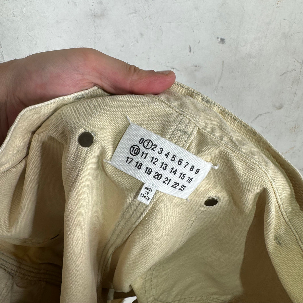 Margiela Frayed Carpenter Shorts