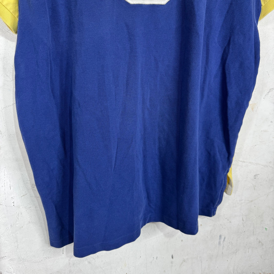 Ralph Lauren Yellow Two Toned Mercer Big Pony Polo