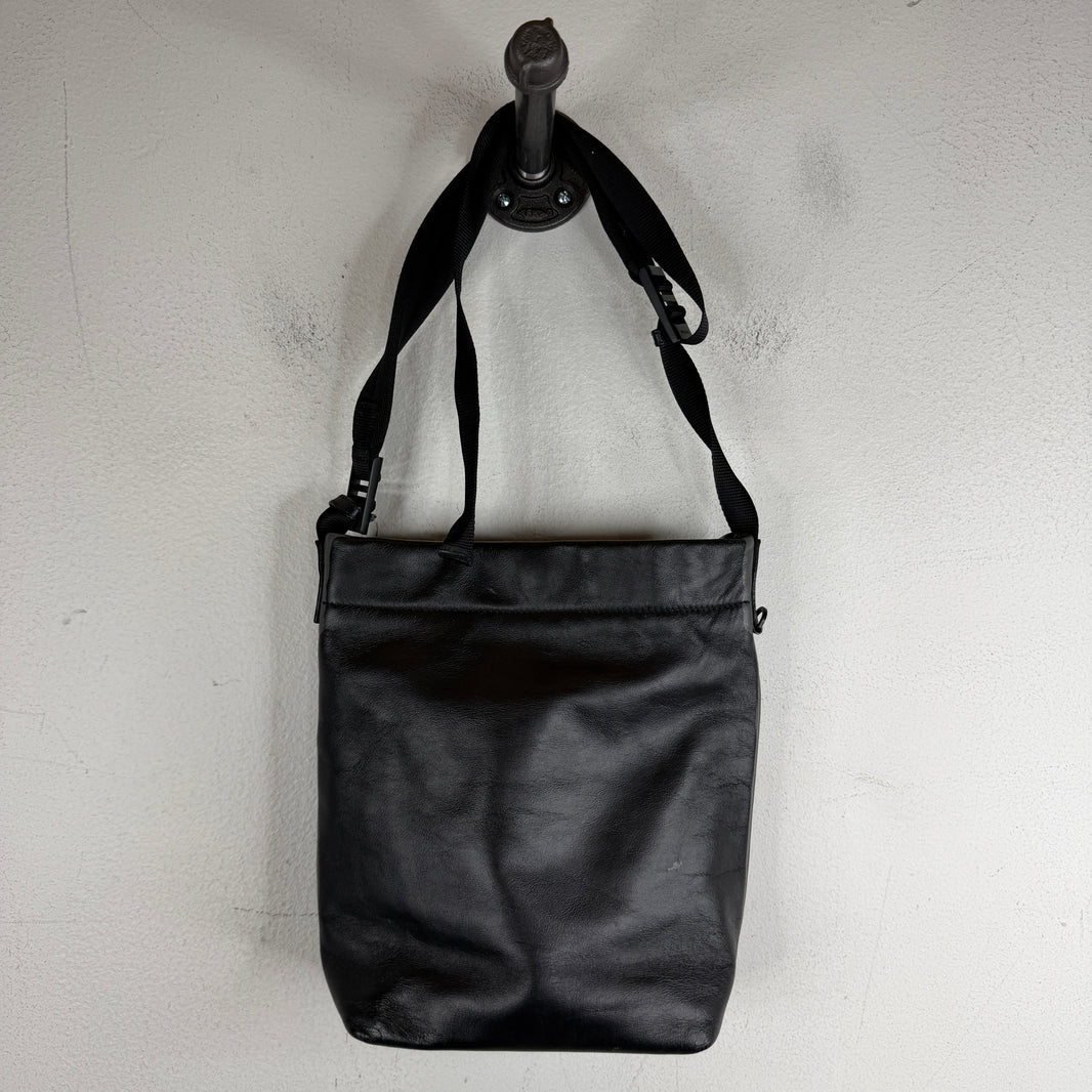 Prada Painted Leather Side Bag