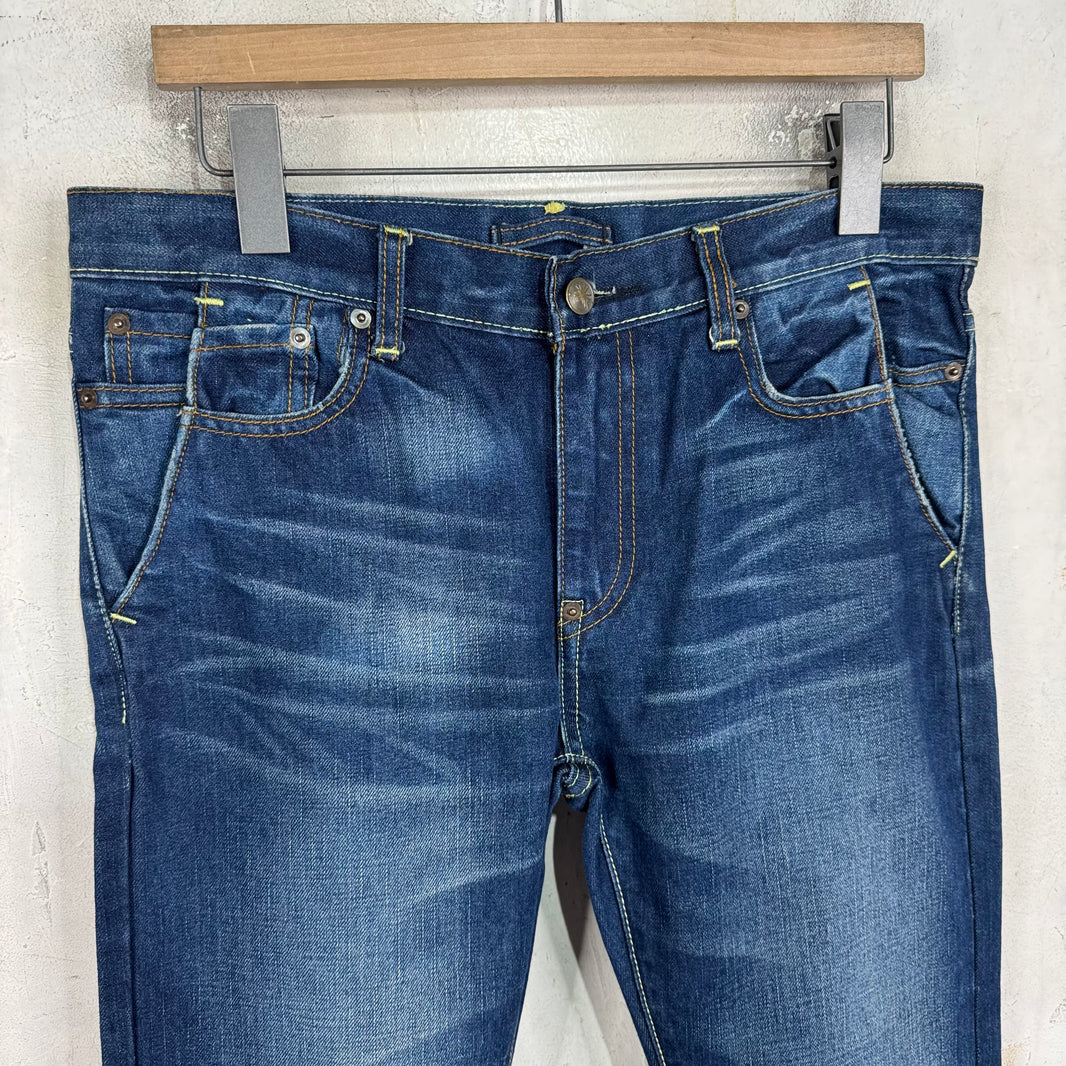 Maison Mihara Yasuhiro Double Pocket Painter Skinny Jeans