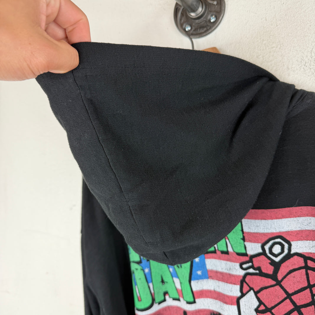 Vintage Smoked Green Day American Idiot Hoodie