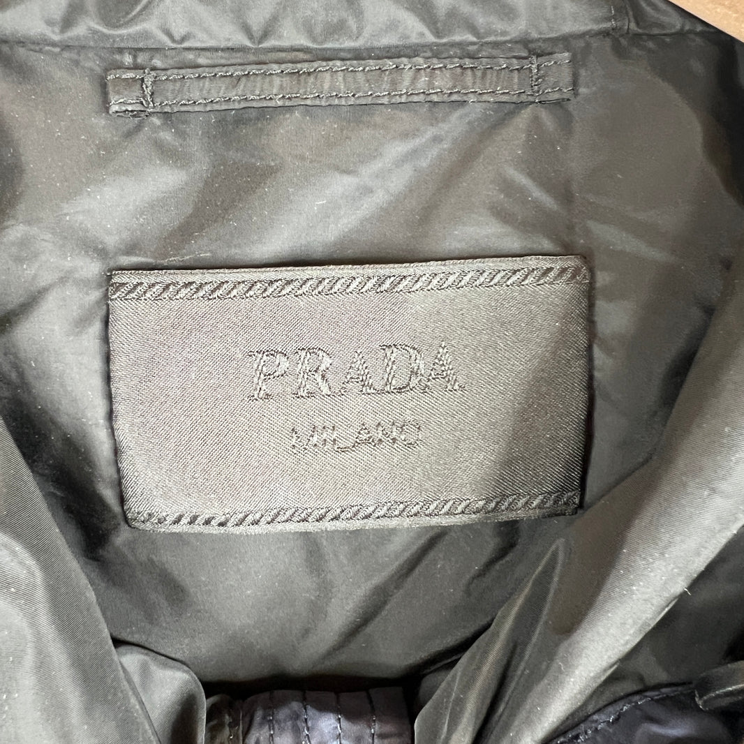 Prada Re-Nylon Hooded Windbreaker