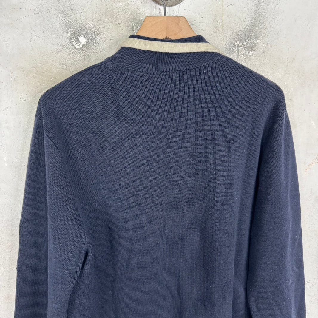 Ralph Lauren Cotton/Cashmere Knitted Blazer