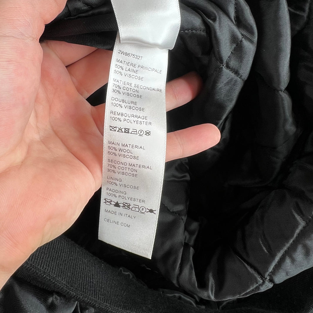 Celine Nylon Teddy Jacket