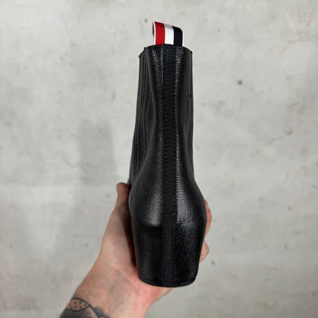 Thom Browne Pebbled Leather Chelsea Boots