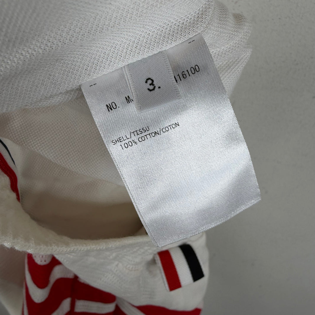 Thom Browne UNKNWN White Striped Shorts