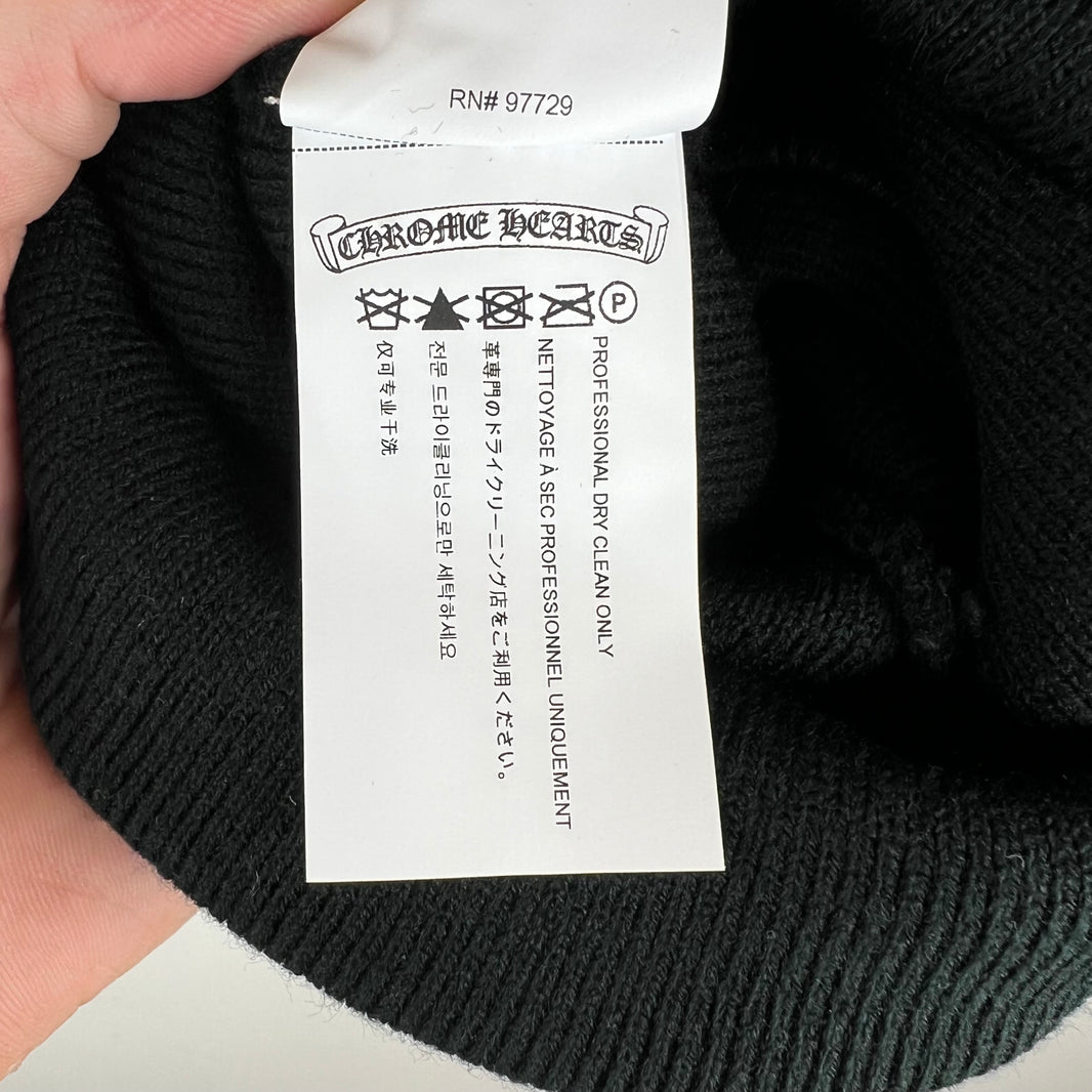 Chrome Hearts Black Watch Cap
