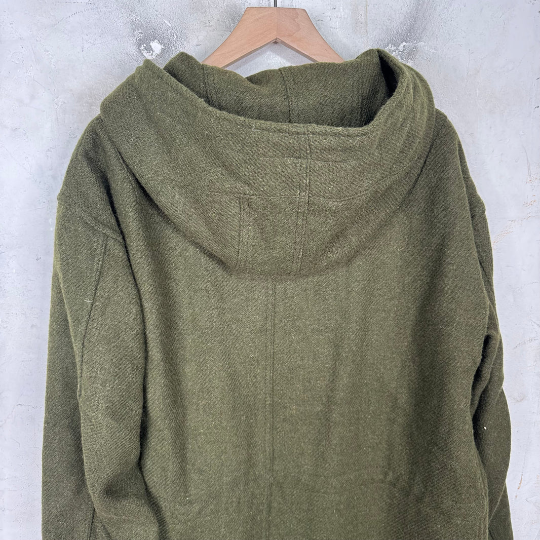Beams x JCrew Wool Tweed Fishtail Parka
