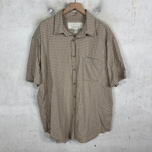 ERL Plaid Logo S/S Buttoned Shirt