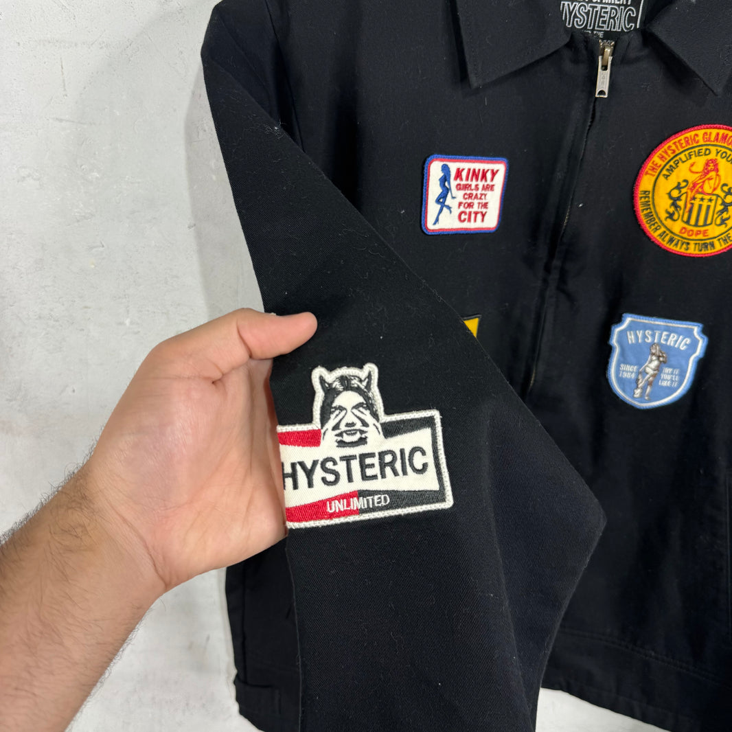 Hysteric Glamour Patched Work Jacket
