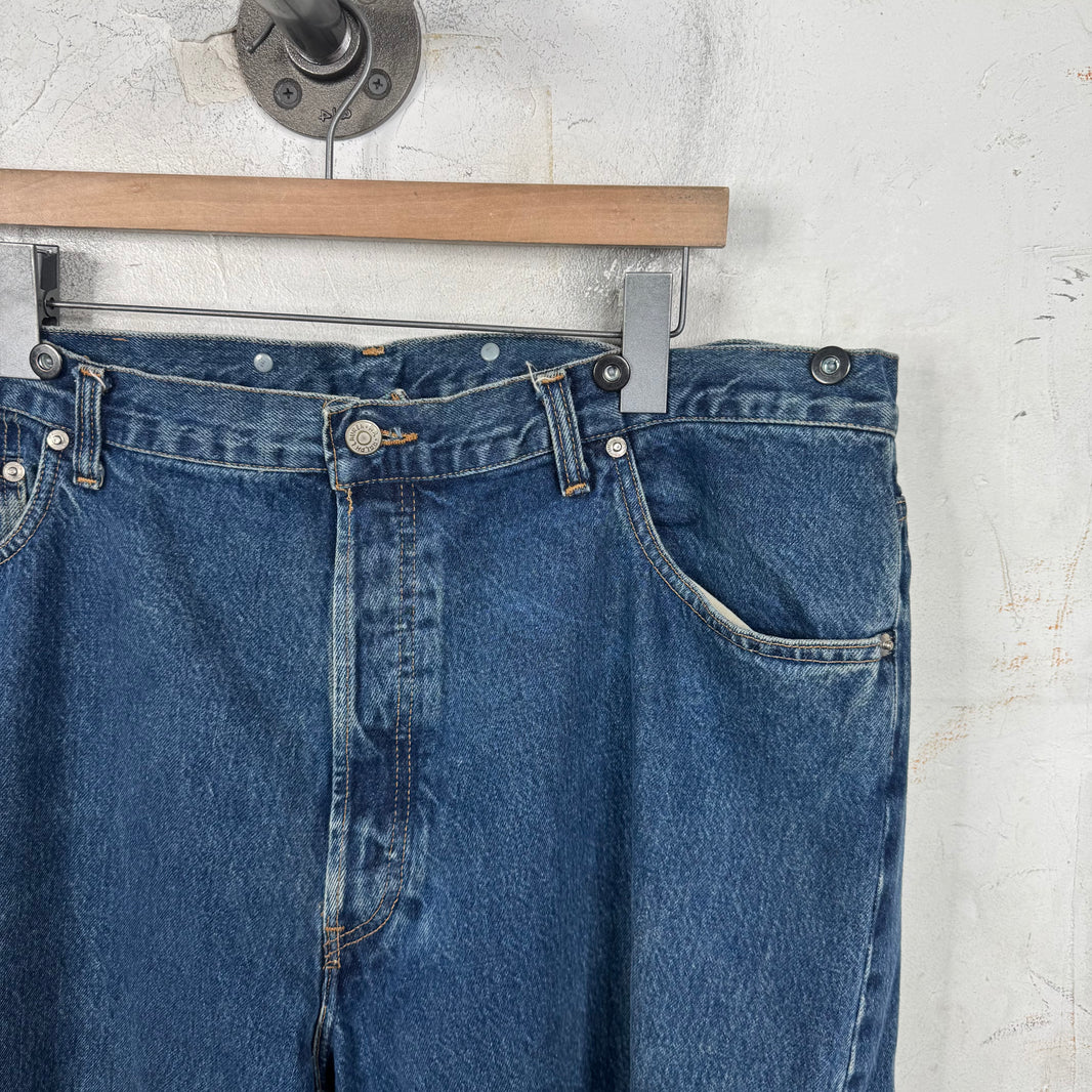 RRL Baggy Cutoff Denim Shorts