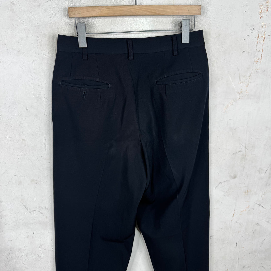 Yohji Yamamoto Loose Fit Trousers