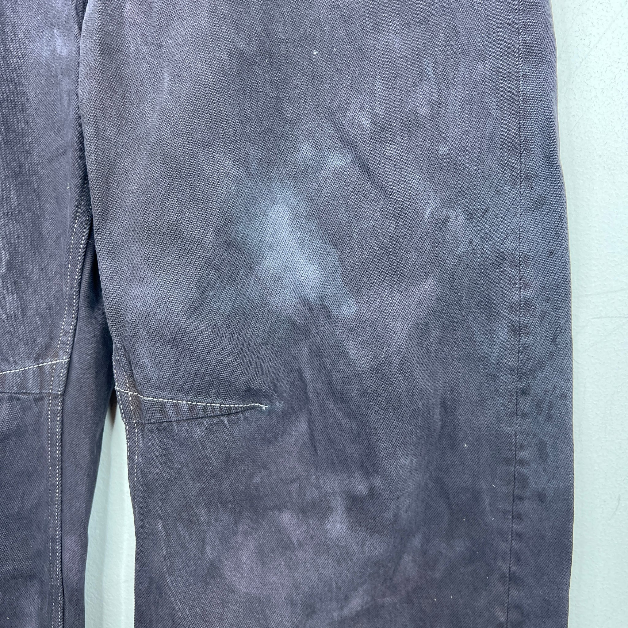 Entire Studios Purple Washed Denim Jeans