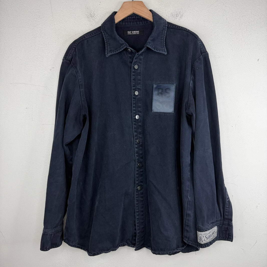 Raf Simons RS Patch Denim Overshirt