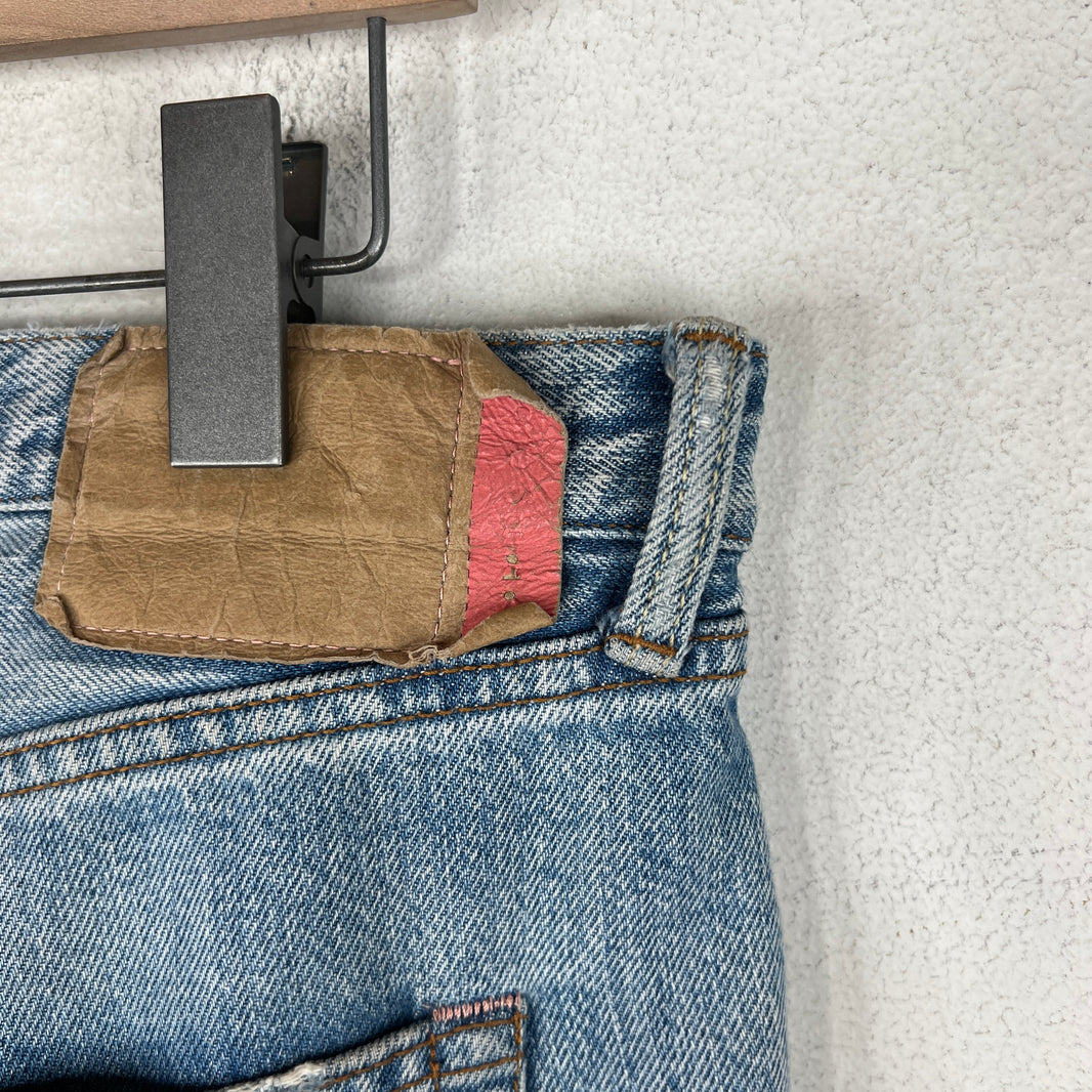 Acne Studios Bla Konst 2003 Blue Trash Denim Jeans