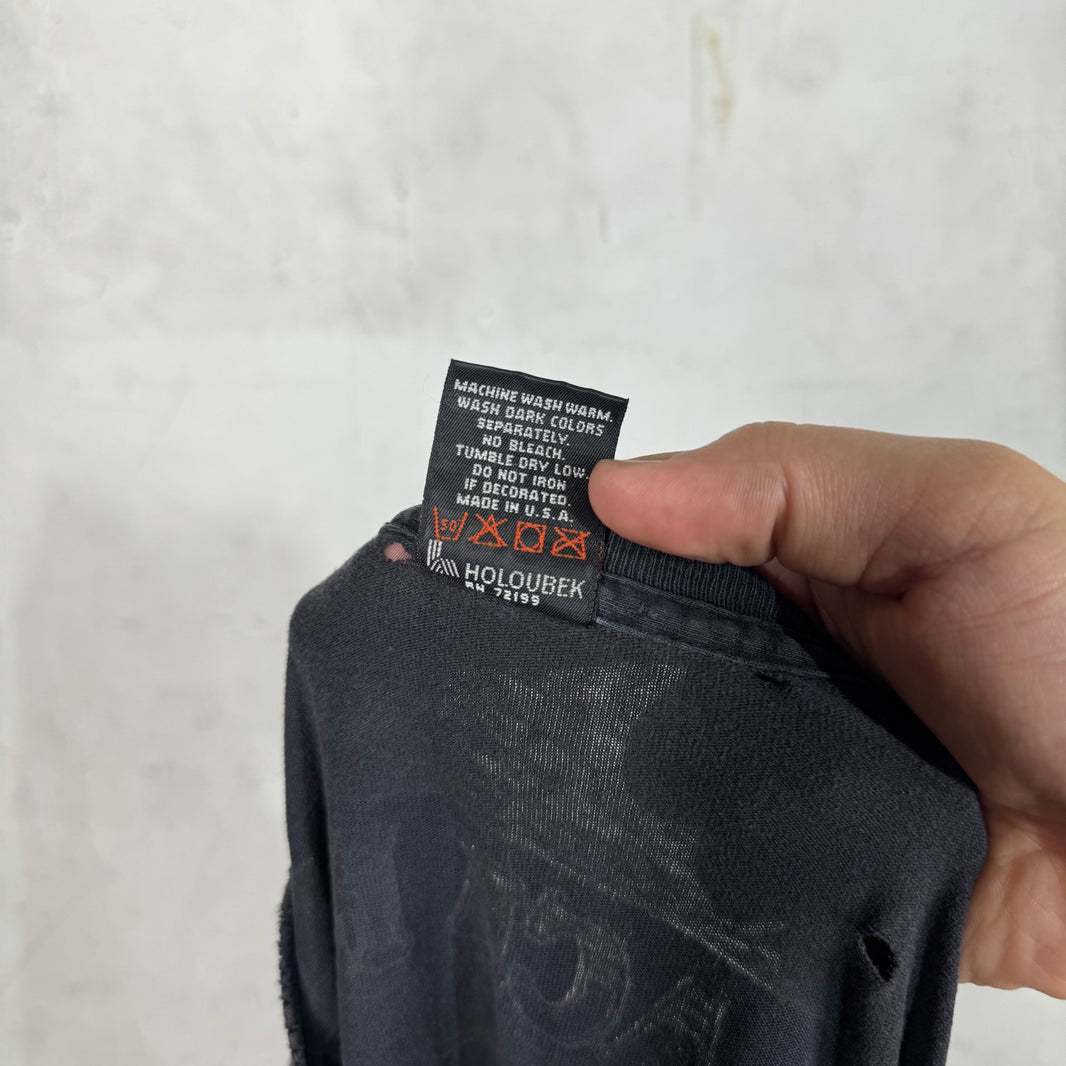 Vintage Harley Davidson Smoked Emblem T-Shirt