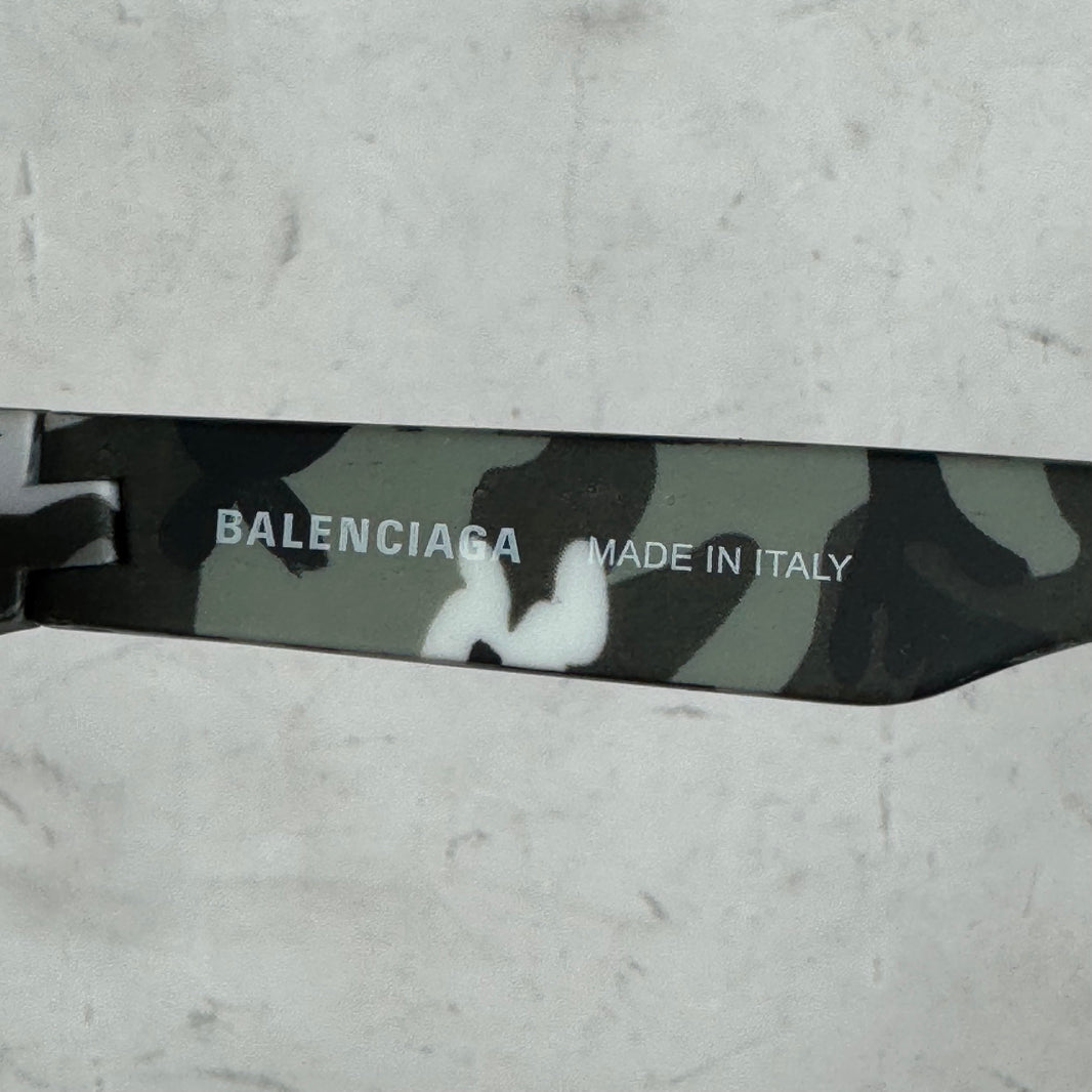 Balenciaga Snow Camo Reverse Xpander Sunglasses