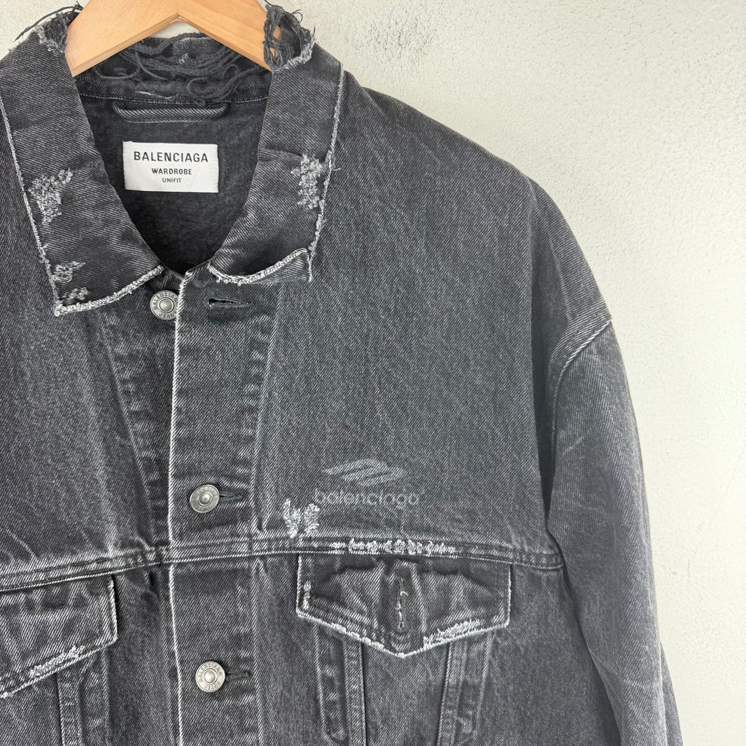 Balenciaga Faded 3B Trucker Jacket